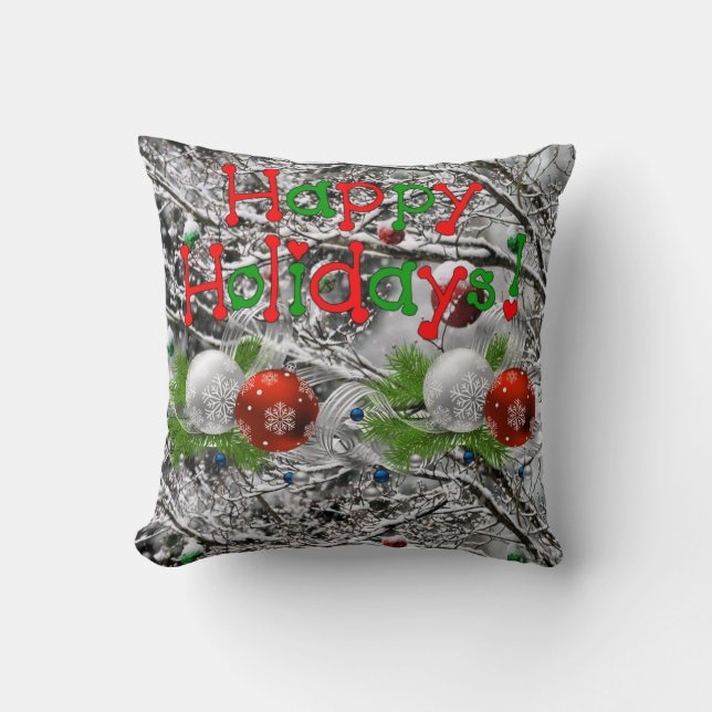 Throw Pillow Christmas Kissen (Vorderseite)
