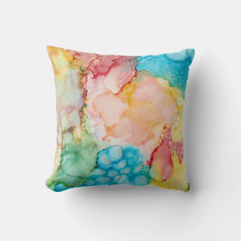 Throw Pillow Colorburst Kissen
