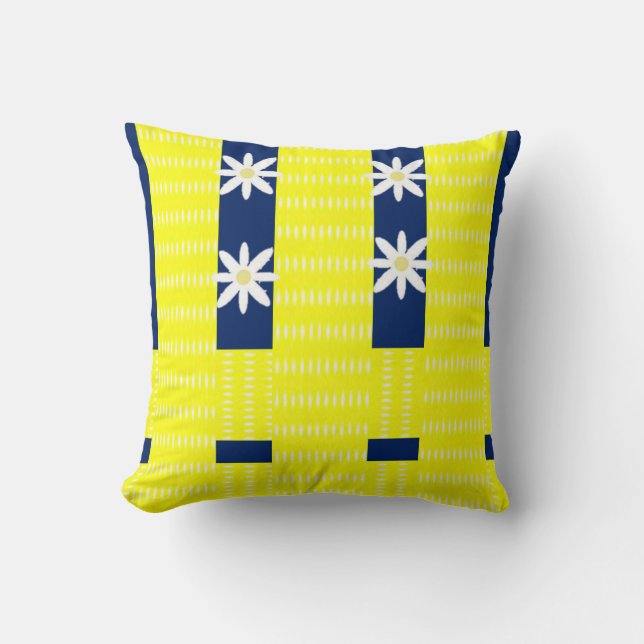 Throw Pillow Daisy Kissen (Vorderseite)