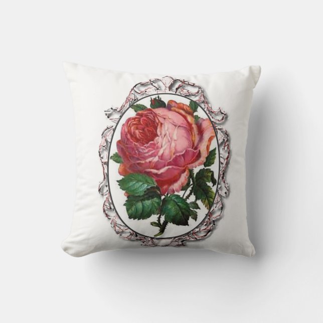 Throw Pillow Floral Kissen (Vorderseite)