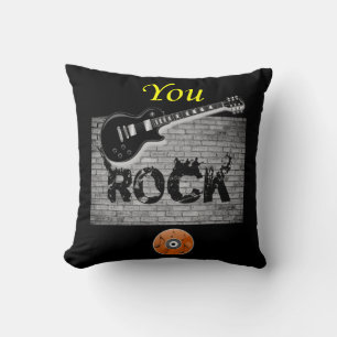 Throw Pillow Guitar Kissen