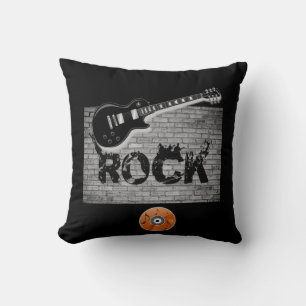 Throw Pillow Guitar Kissen