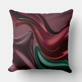 Throw pillow in stylish abstract graphic kissen