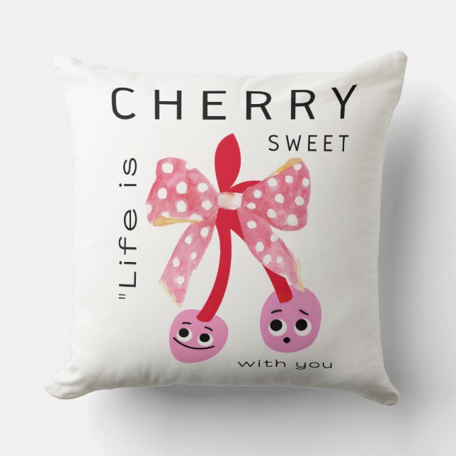 Throw Pillow Kissen (Vorderseite)