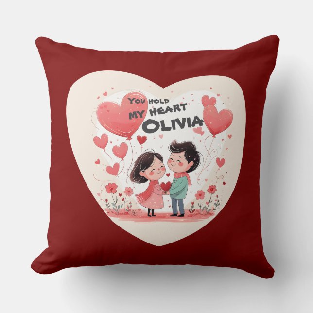 Throw Pillow Kissen (Vorderseite)