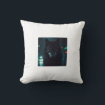 Throw pillow  kissen<br><div class="desc">This image was used by Author Selene Dacario to depict one of the werewolves in her debut novel The Betrayal</div>