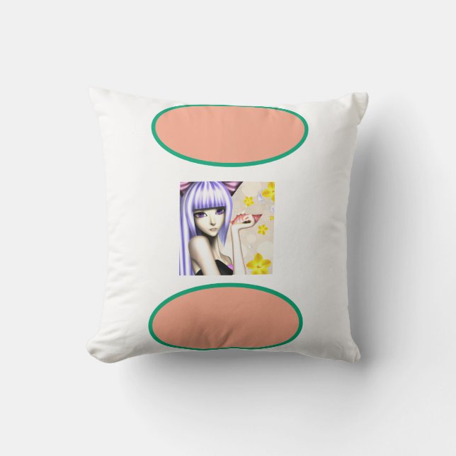 Throw Pillow, Kissen 40,6 cm x 40,6 cm (Vorderseite)