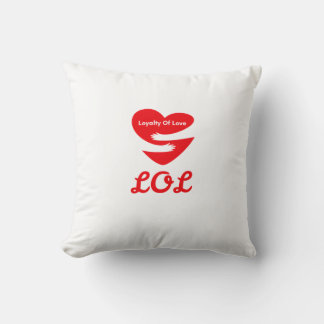 Throw Pillow lol Kissen