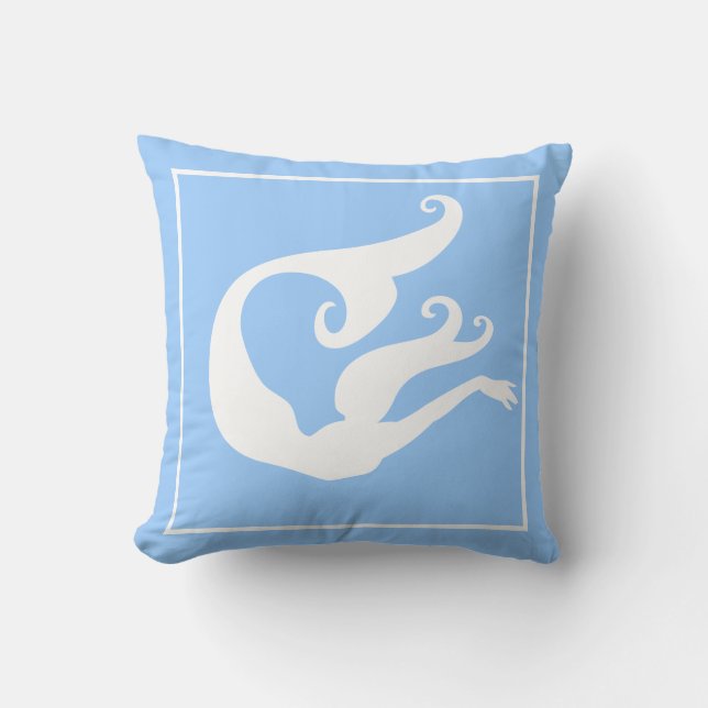Throw Pillow Mermaid Kissen (Vorderseite)