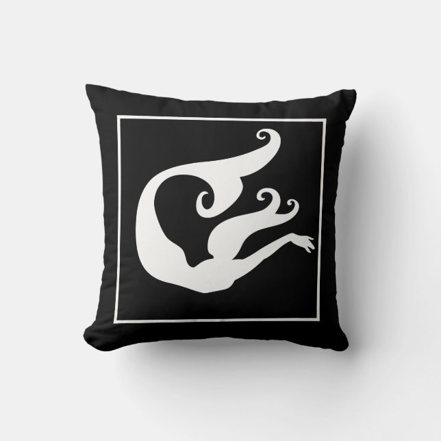 Throw Pillow Mermaid Kissen (Vorderseite)