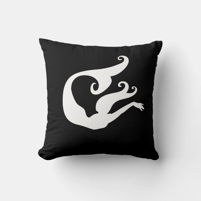 Throw Pillow Mermaid Kissen (Vorderseite)