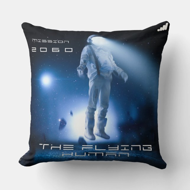 Throw-Pillow-Mission 2060 Kissen (Vorderseite)