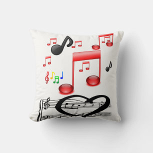 Throw-Pillow-Musik Kissen