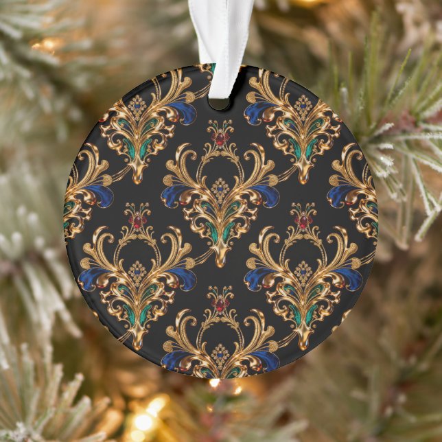Throw Pillow Ornament (Baum)