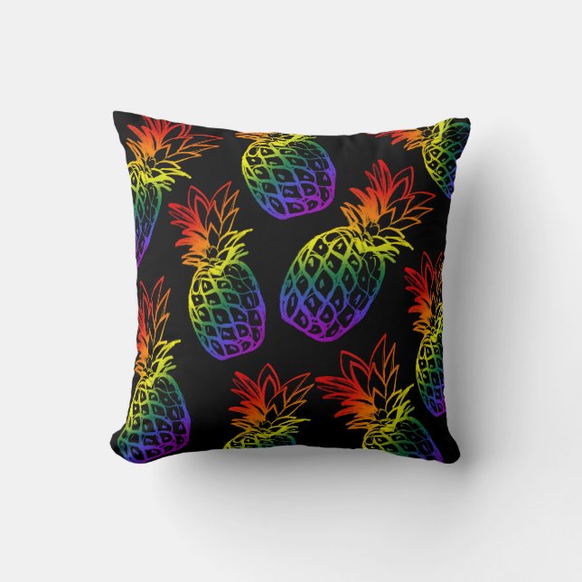 Throw Pillow Pineape Kissen (Vorderseite)