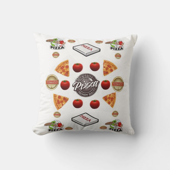 Throw Pillow Pizza Kissen (Vorderseite)