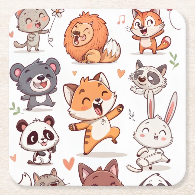 Throw Pillow Rechteckiger Pappuntersetzer (Vorderseite)