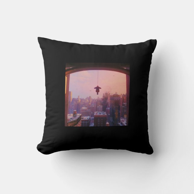 Throw Pillow, Spider man theam  Kissen (Vorderseite)