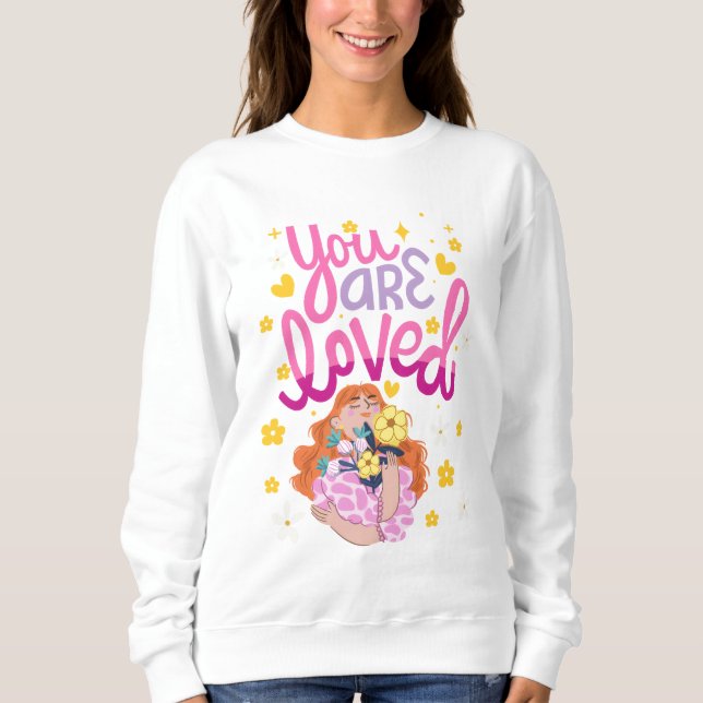 Throw Pillow Sweatshirt (Vorderseite)