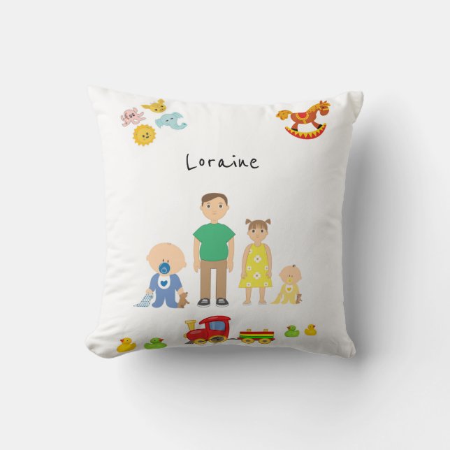 Throw Pillows Daycare Kissen (Vorderseite)