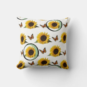 Throw Pillows Sonnenblume Kissen