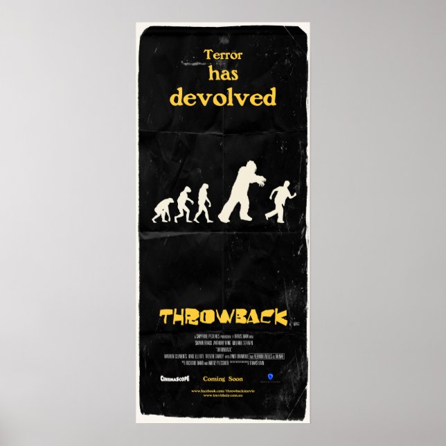 Throwback Daybill Teaser Poster #1 (Vorne)