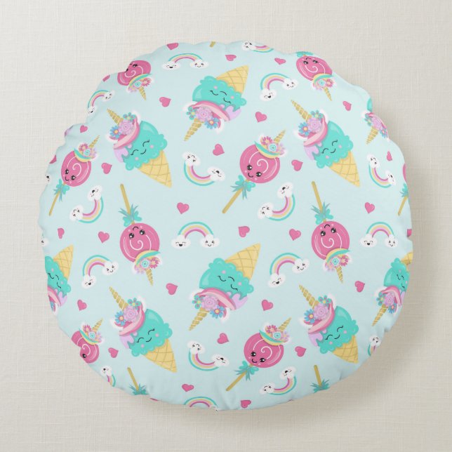 ThrowPillow (16") Rundes Kissen (Vorderseite)