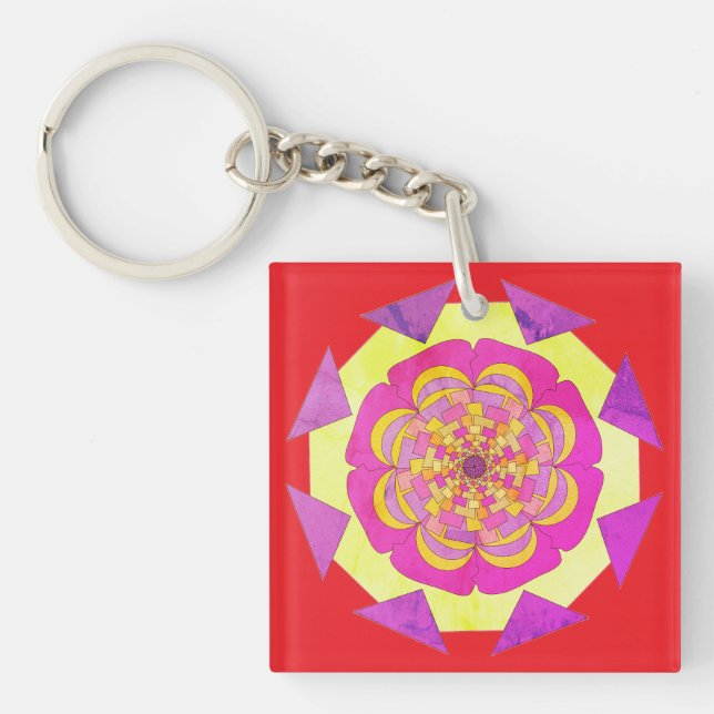 Throwpillows Schlüsselanhänger (Vorderseite)