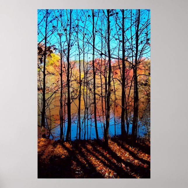 Thru Trees Poster (Vorne)