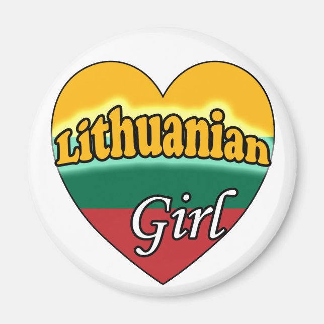 Thuanisches Mädchen Magnet (Vorne)