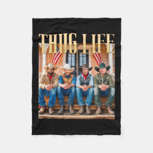 Thug Life Trump Vance Kennedy Elon 1 Fleecedecke