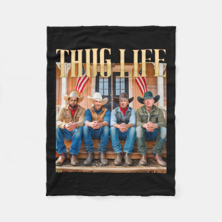 Thug Life Trump Vance Kennedy Elon 1 Fleecedecke