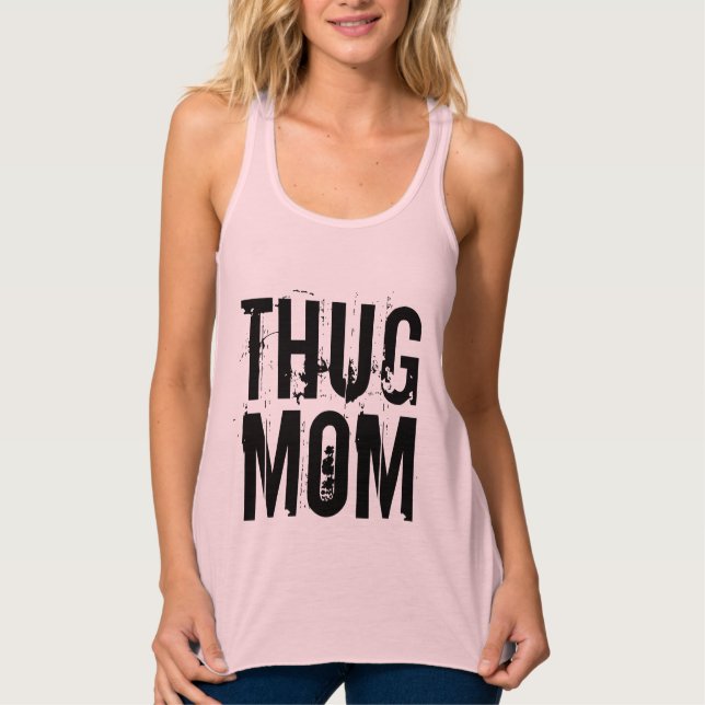 THUG MAMA Graffiti T - Shirt (Vorderseite)
