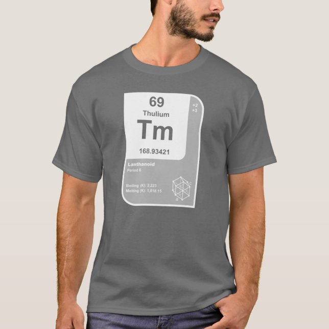 Thulium (Tm) T-Shirt (Vorderseite)