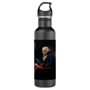 Thumb Portrait, Benjamin Franklin Gründungsvater Edelstahlflasche