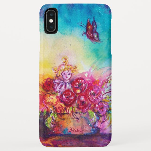THUMBELINA,BLUME BASKET UND SCHALTFLÄCHE Case-Mate iPhone HÜLLE (Rückseite)