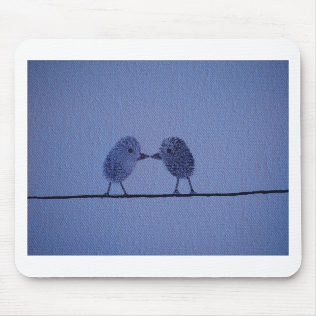 Thumbprint Liebhaber Mousepad (Vorne)