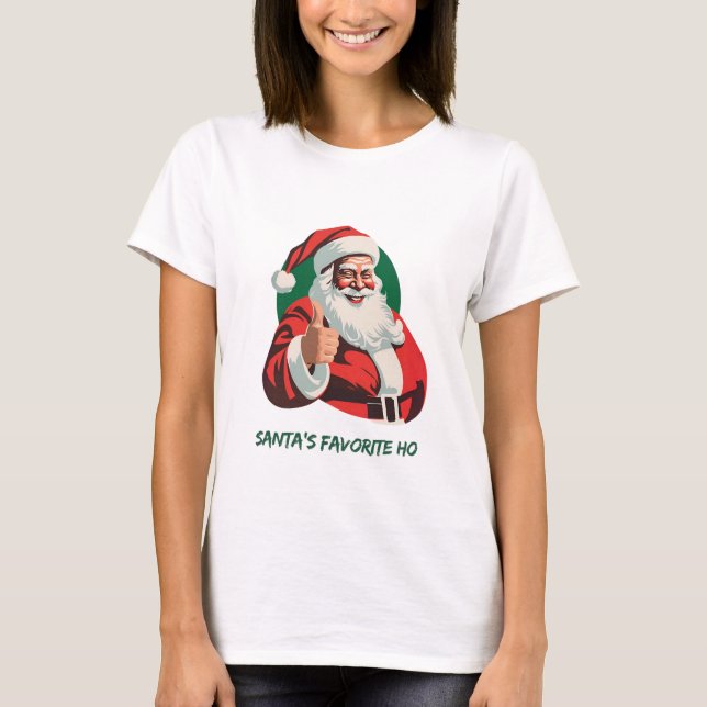 Thumbs Up Weihnachten T - Shirt - Spaß & Feiern (Vorderseite)