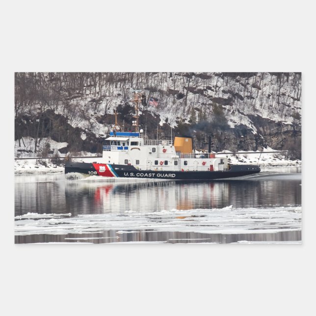 Thunder Bay Rechteckiger Aufkleber (Vorderseite)