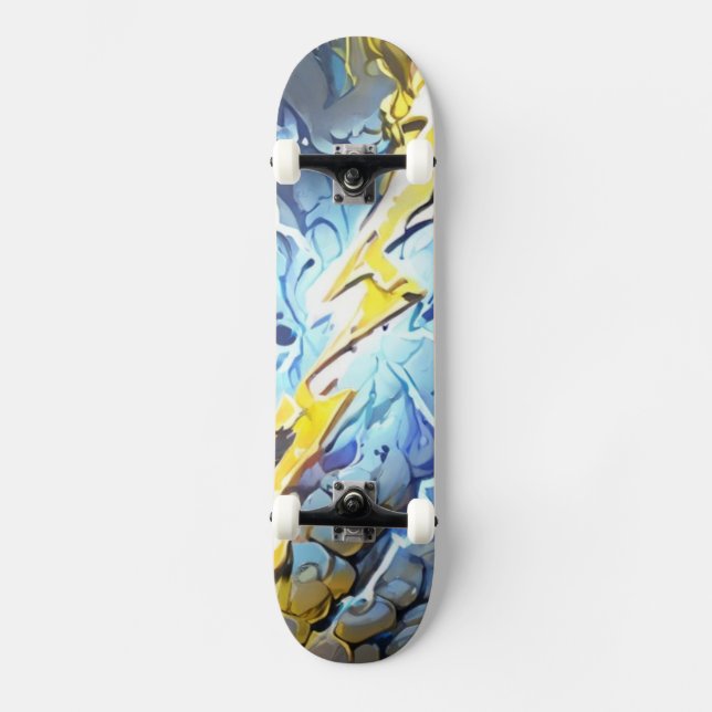 Thunder Bolts Skateboard (Vorderseite)