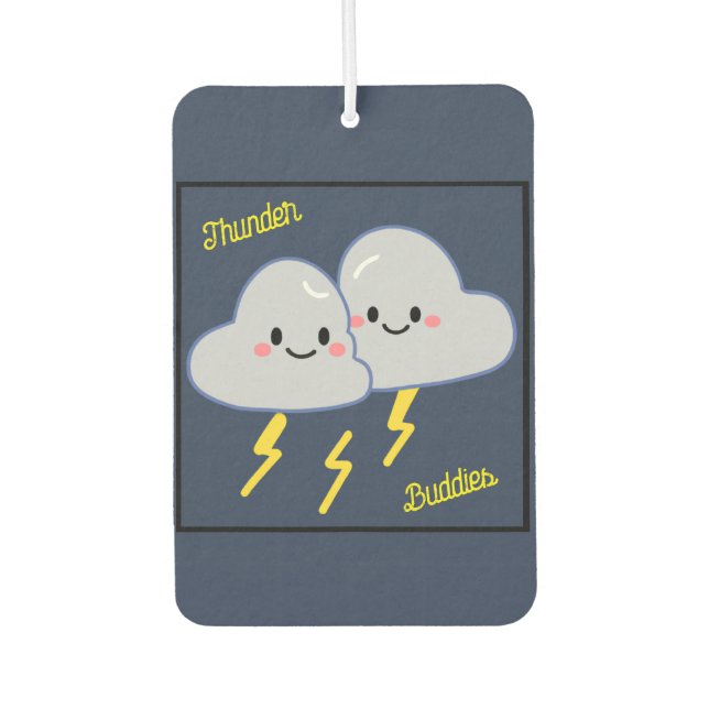 Thunder Buddies Autolufterfrischer (Vorderseite)
