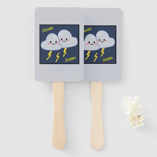 Thunder Buddies Fächer (Vorne und Hinten)