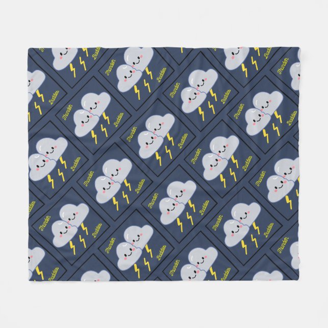 Thunder Buddies Fleecedecke (Vorderseite (Horizontal))