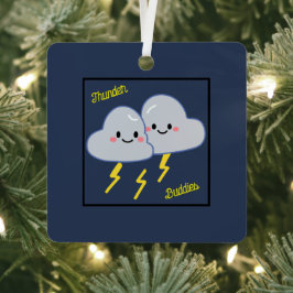 Thunder Buddies Ornament Aus Metall