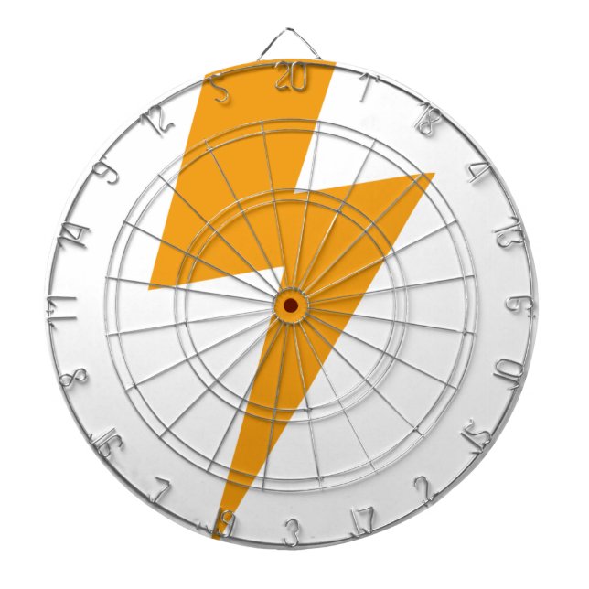 Thunder Energy Yellow Print Dartscheibe (vorne)