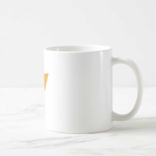 Thunder Energy Yellow Print Kaffeetasse (Rechts)