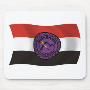 Thunder Mountain Lenape Nation Flag Mousepad