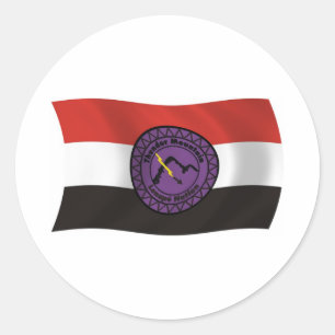 Thunder Mountain Lenape Nation Flag Sticker