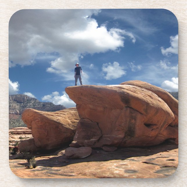 Thunder River Trail Esplanade - Grand Canyon Getränkeuntersetzer (Vorderseite)