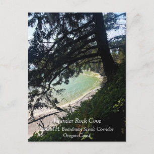 Thunder Rock Cove, Samuel H. Boardman, Oregon Post Postkarte